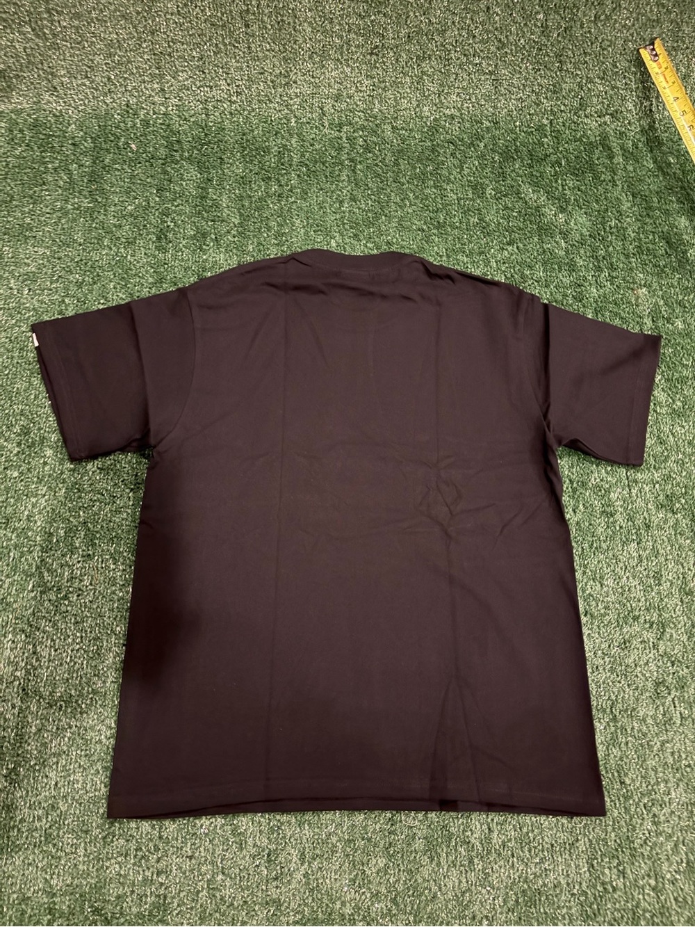 A Bathing Ape Black Camo Logo Short Sleeve T-Shirt - Picture 3 of 9